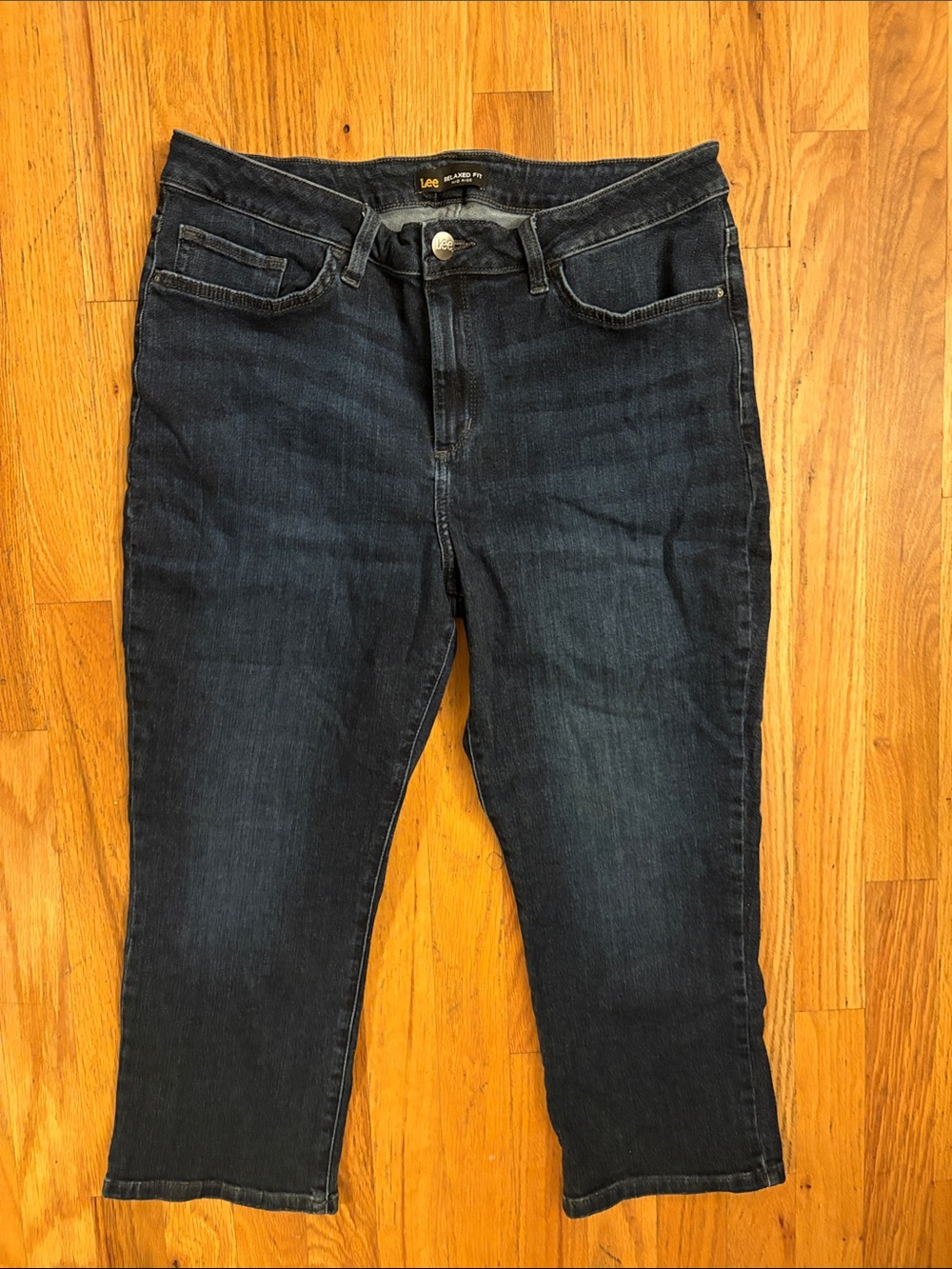 Lee Women's Dark Indigo Ankle Slim Jeans
